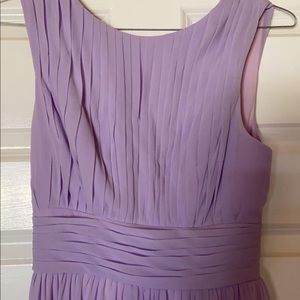 lavender prom dress
